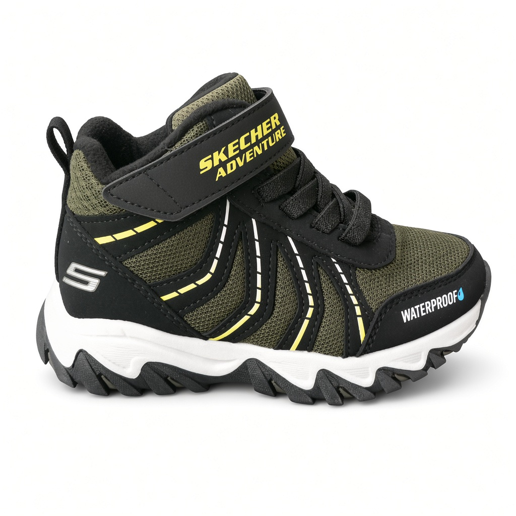 Kotníková s membr.na gumičky a suchý zip - SKECHERS