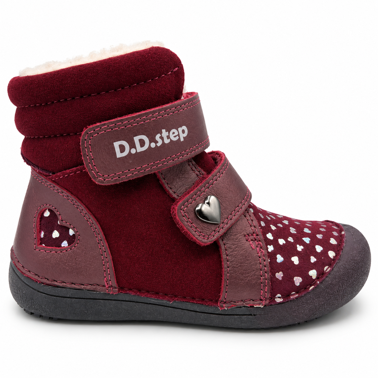Zimní celokožená barefoot na dva suché zipy - DDstep