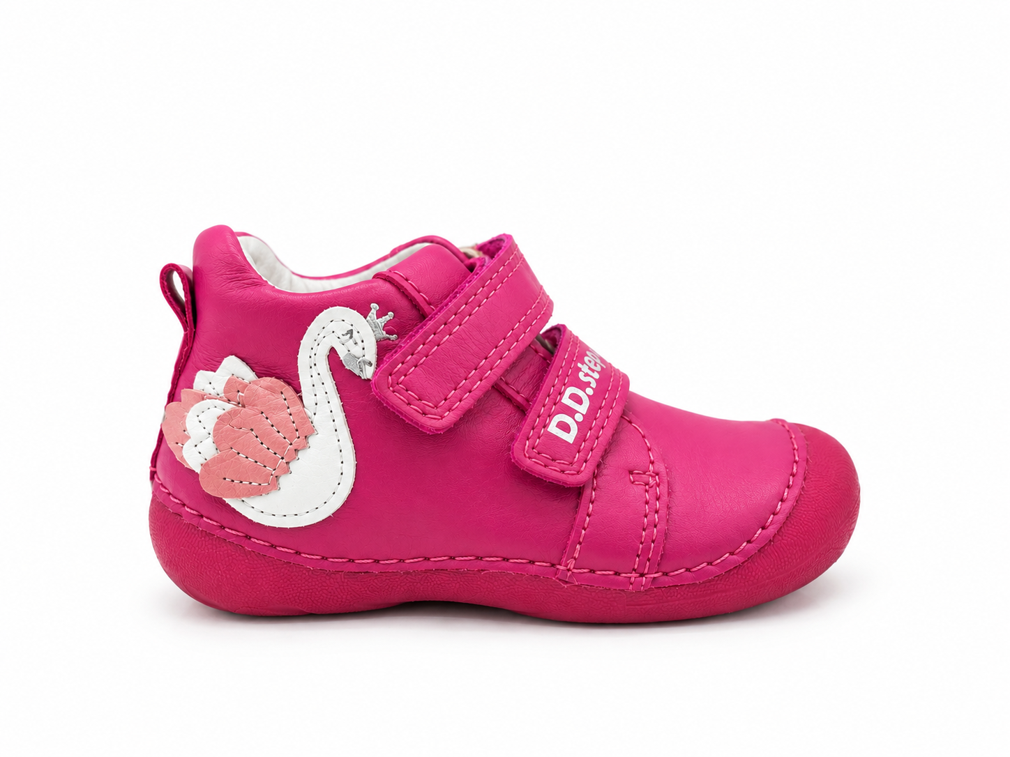 Kotníková celokožená na dva suché zipy - D.D. Step