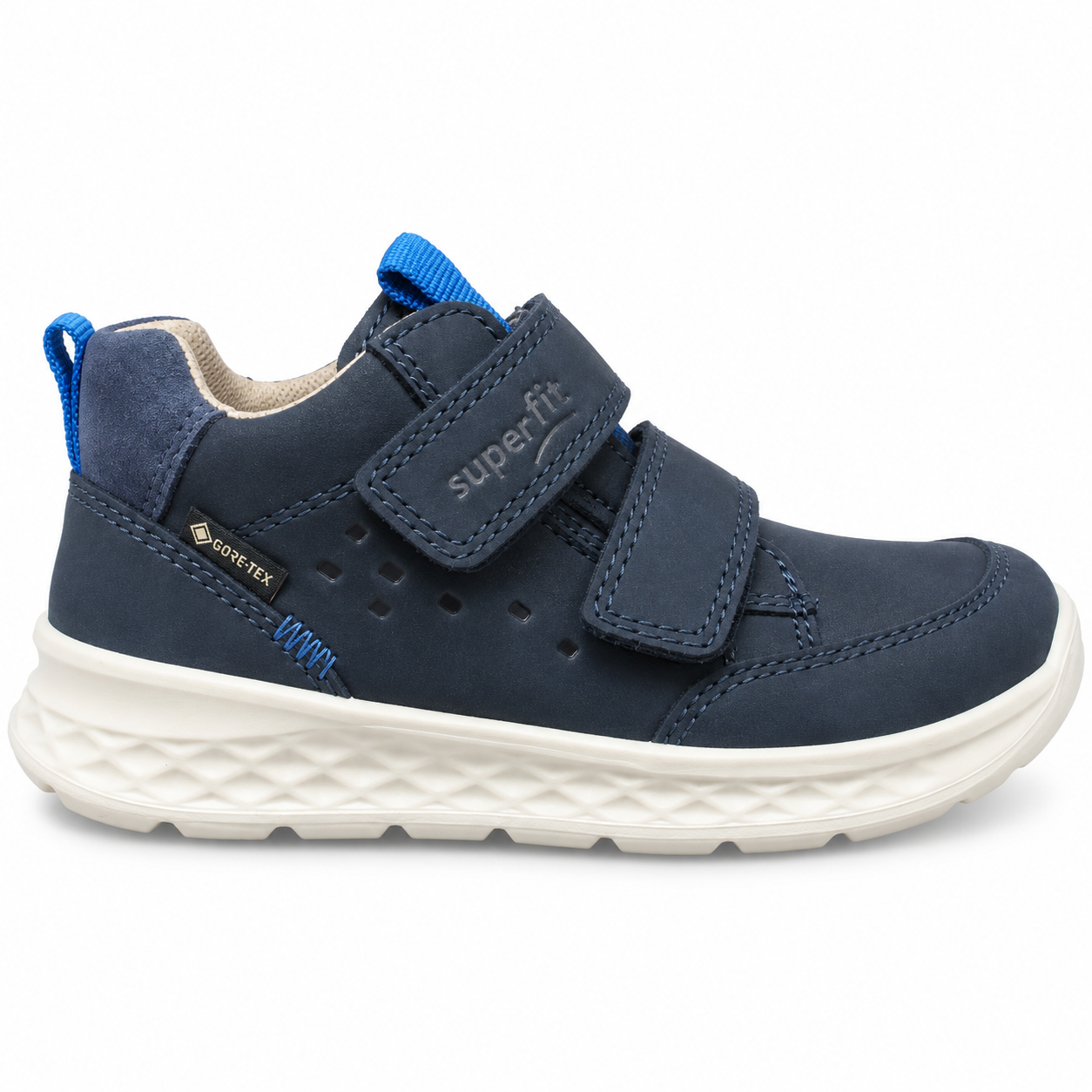 Kotníková kožená na dva suché zipy - SUPERFIT s GORE-TEX