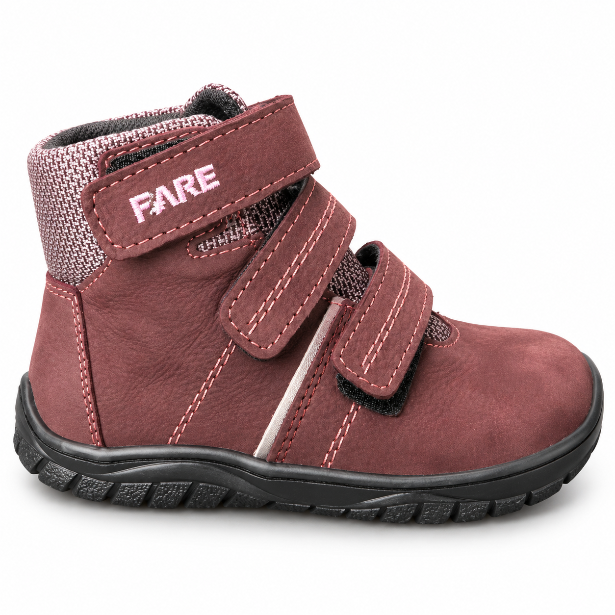 Kožená kotníková "barefoot" s membránou - FARE